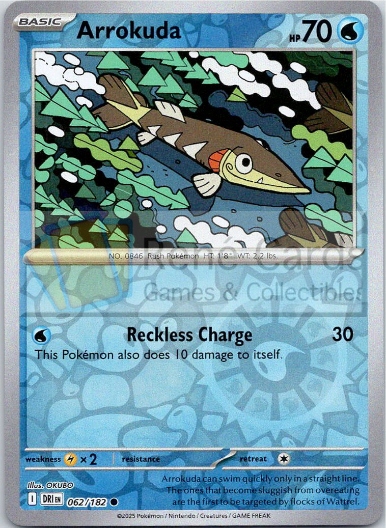 Arrokuda - DRI  - 062/182 - Reverse