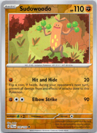 Sudowoodo - PAL - 109/193 - Reverse