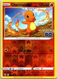 Charmander - PGO - 008/078 Reverse