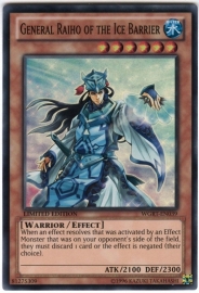 General Raiho of the Ice Barrier - Limited Edition - WGRT-EN039