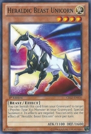 Heraldic Beast Unicorn - 1st Edition - CBLZ-EN016