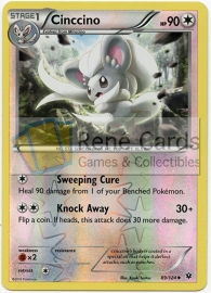 Cinccino - XY FaCo 89/124 - Reverse