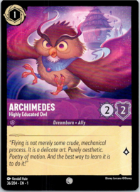Archimedes - Highly Educated Owl - 1TFC-36/204
