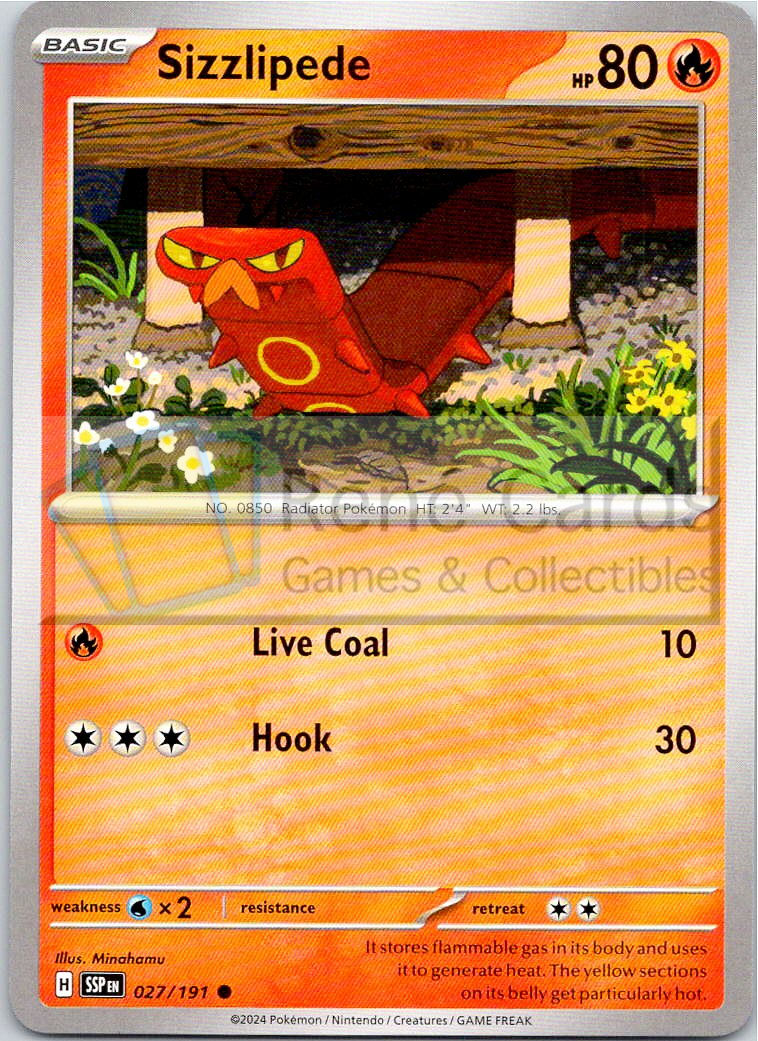 Sizzlipede - SSP  - 027/191
