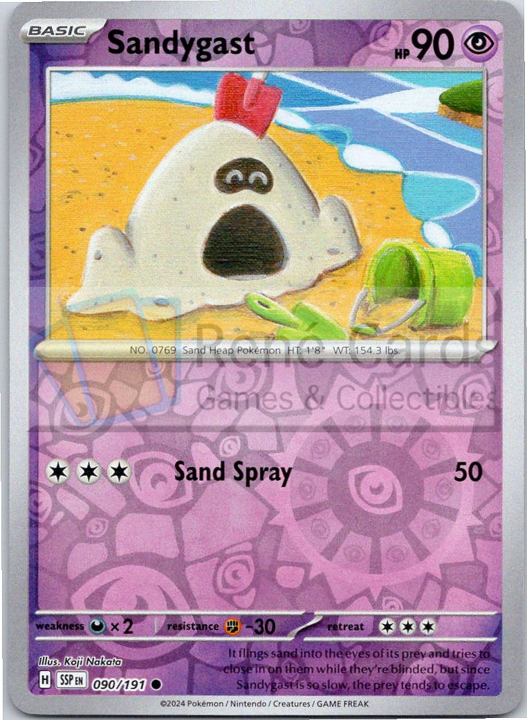 Sandygast - SSP - 090/191 - Reverse