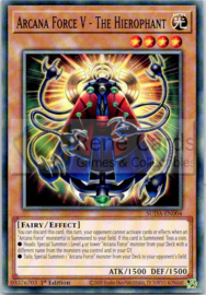Arcana Force V - The Hierophant - 1st Edition - SUDA-EN004