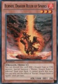Burner, Dragon Ruler of Sparks - 1st Edition - LTGY-EN097