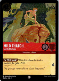 Milo Thatch - Spirited Scholar - 3INK-115/204 - Foil