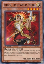 Ehren, Lightsworn Monk - 1st Edition - SDLI-EN011