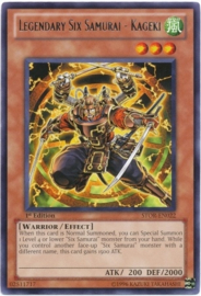 Legendary Six Samurai - Kageki - 1st Edition - STOR-EN022