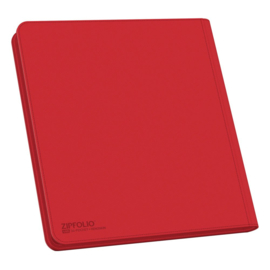 12-Pocket QuadRow ZipFolio XenoSkin Red