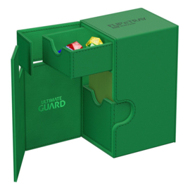 Flip´n´Tray Deck Case 80+ - Standard Size - XenoSkin - Green - MonoColor
