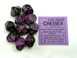 Gemini - Black-Purple/gold