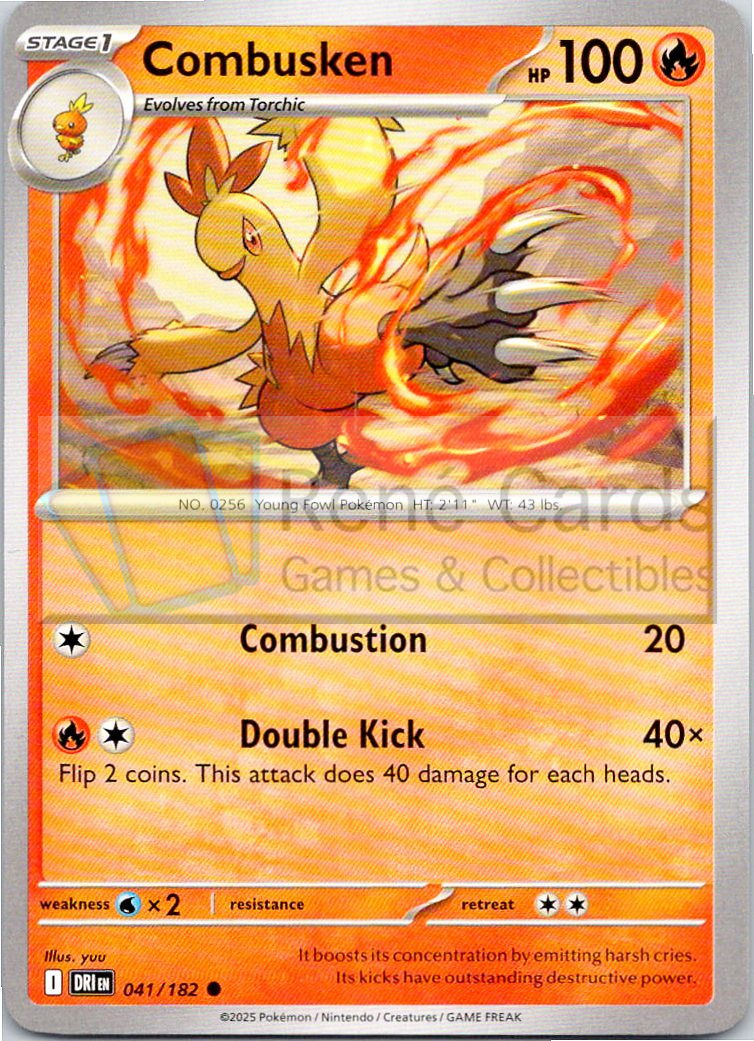 Combusken - DRI  - 041/182