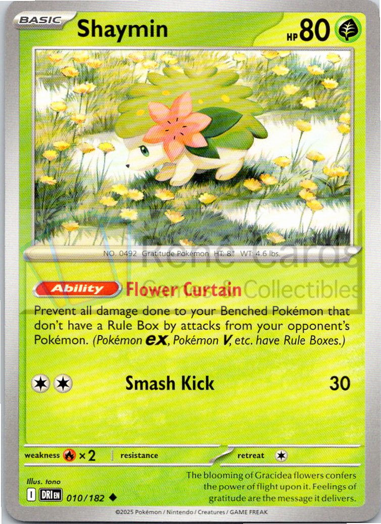 Shaymin - DRI  - 010/182