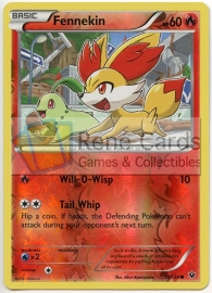 Fennekin - XY FaCo 10/124 - Reverse