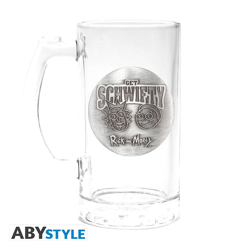 Rick and Morty - Beer Glass