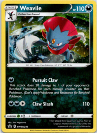 Weavile - SWSH246 - Lost Origin Three Pack Blisters
