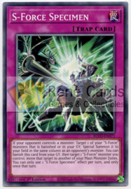 S-Force Specimen - 1st. Edition - BLVO-EN071