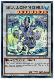 Trishula, Dragon of the Ice Barrier - 1st. Edition - SDFC-EN045 (51)