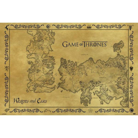 Game Of Thrones - Antique Map (022)