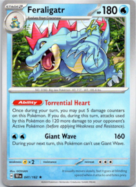 Feraligatr - TEF - 041/162 - Non Foil
