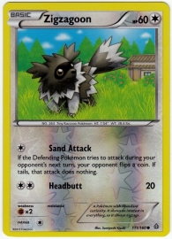 Zigzagoon - PrimCla - 111/160 - Reverse