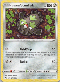 Galarian Stunfisk - LOR - 127/196