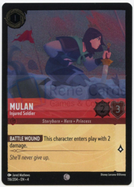 Mulan - Injured Soldier - 4URS-116/204 - Foil