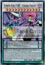 Supreme King Z-ARC - Synchro Universe - 1st Edition - LEDE-EN100