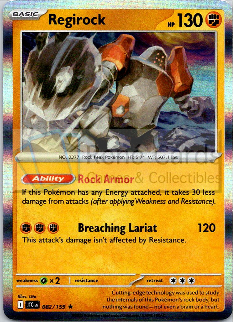 Regirock - JTG  - 082/159