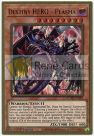 Destiny HERO - Plasma (alternate art) - 1st. Edition - MGED-EN007