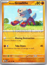 Hisuian Growlithe - TWM - 099/167