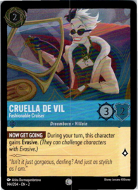 Cruella De Vil - Fashionable Cruiser- 2ROF-144/204 - Foil