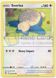 Snorlax - FusStri - 206/264