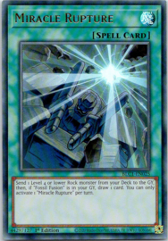 Miracle Rupture - 1st Edition - BLC1-EN025 - Gold