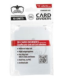 Card Dividers - Standard Size - Transparant