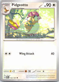 Pidgeotto - OBF - 163/197