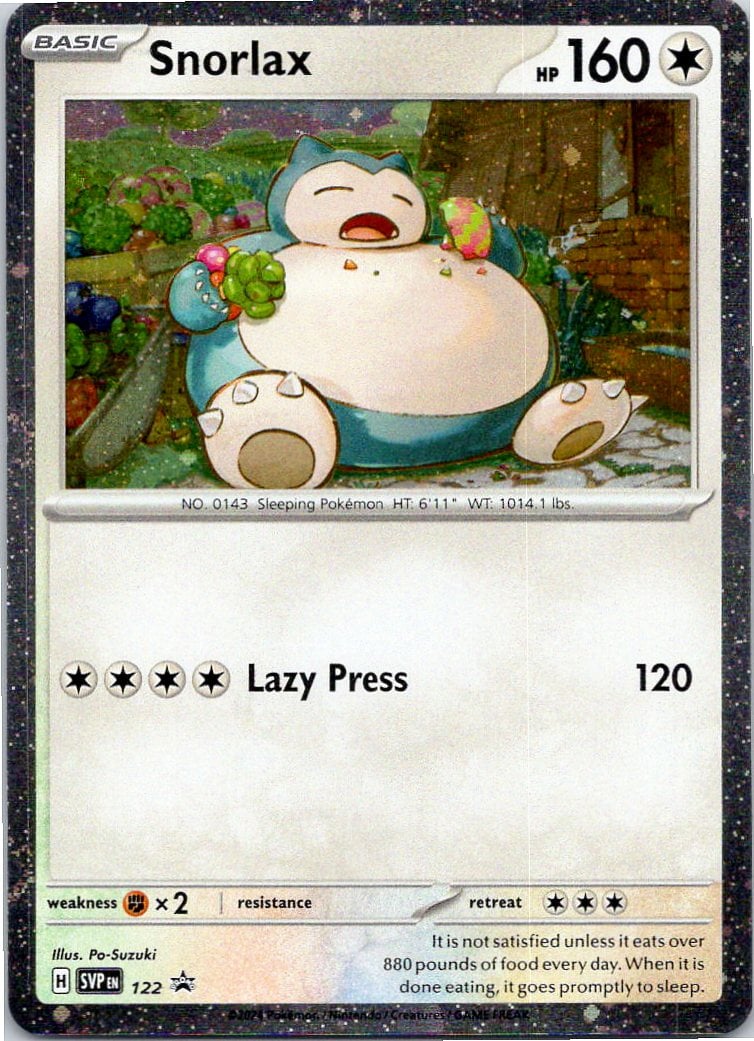 Snorlax - SVP 122