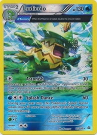 Ludicolo - PrimCla - 37/160 - Reverse