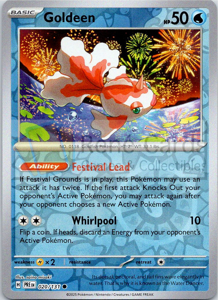 Goldeen - PRE  - 020/131 - Reverse