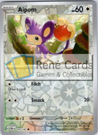 Aipom - PAR - 145/182 - Reverse