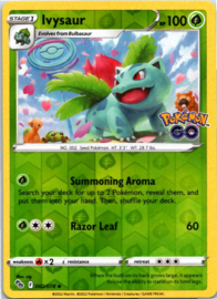 Ivysaur - PGO - 002/078 Reverse