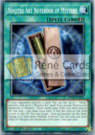 Ninjitsu Art Notebook of Mystery - 1st. Edition - MP23-EN201