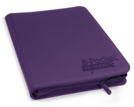 Ultimate Guard - 8-Pocket Zipfolio - Purple