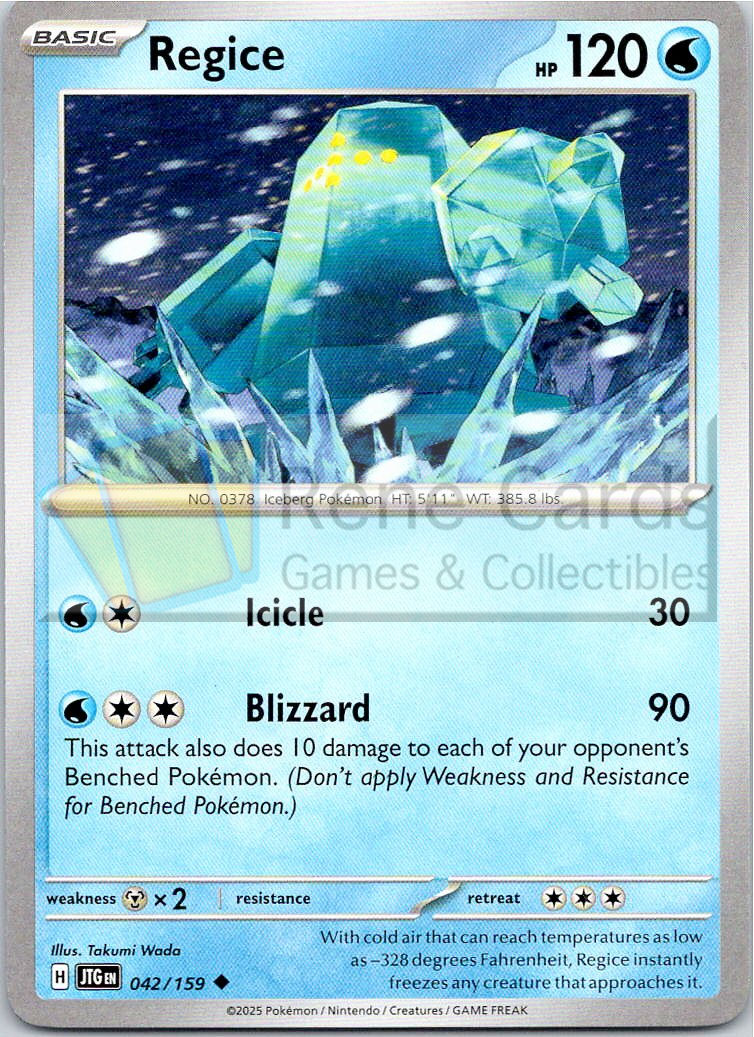 Regice - JTG  - 042/159