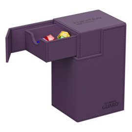 Flip´n´Tray Deck Case 80+ - Standard Size - XenoSkin - Purple - MonoColor