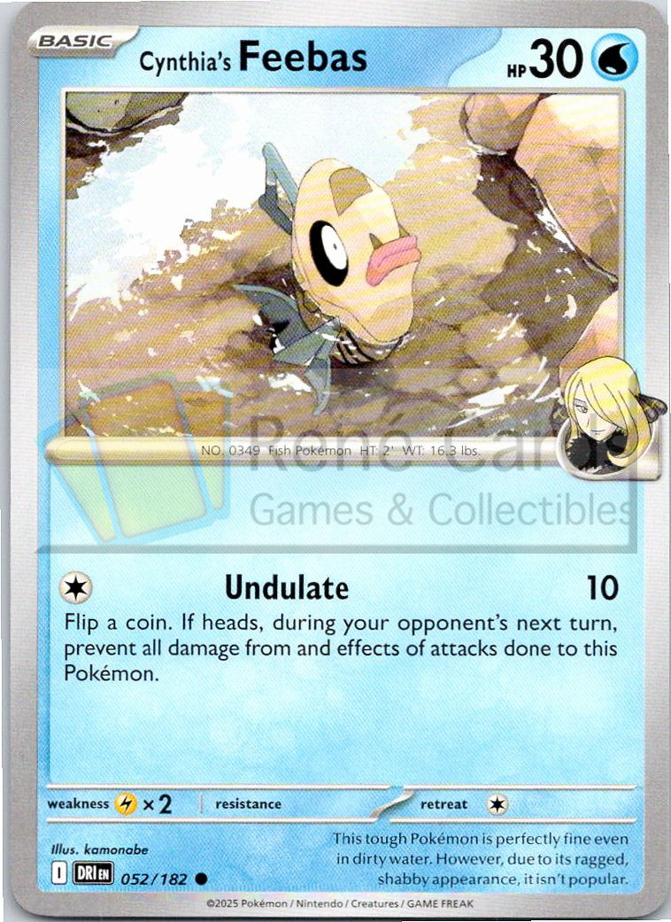 Cynthia's Feebas - DRI  - 052/182
