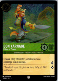 Don Karnage - Prince of Pirates - 3INK-71/204 - Foil