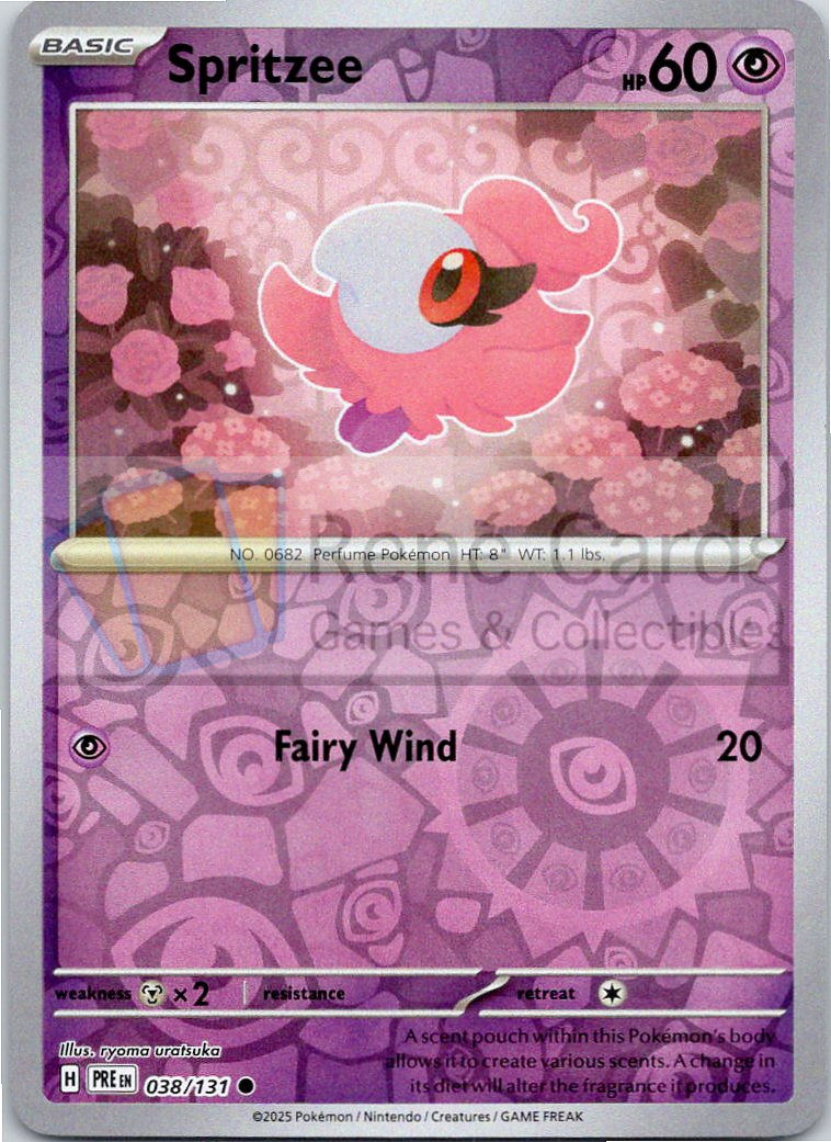 Spritzee - PRE  - 038/131 - Reverse